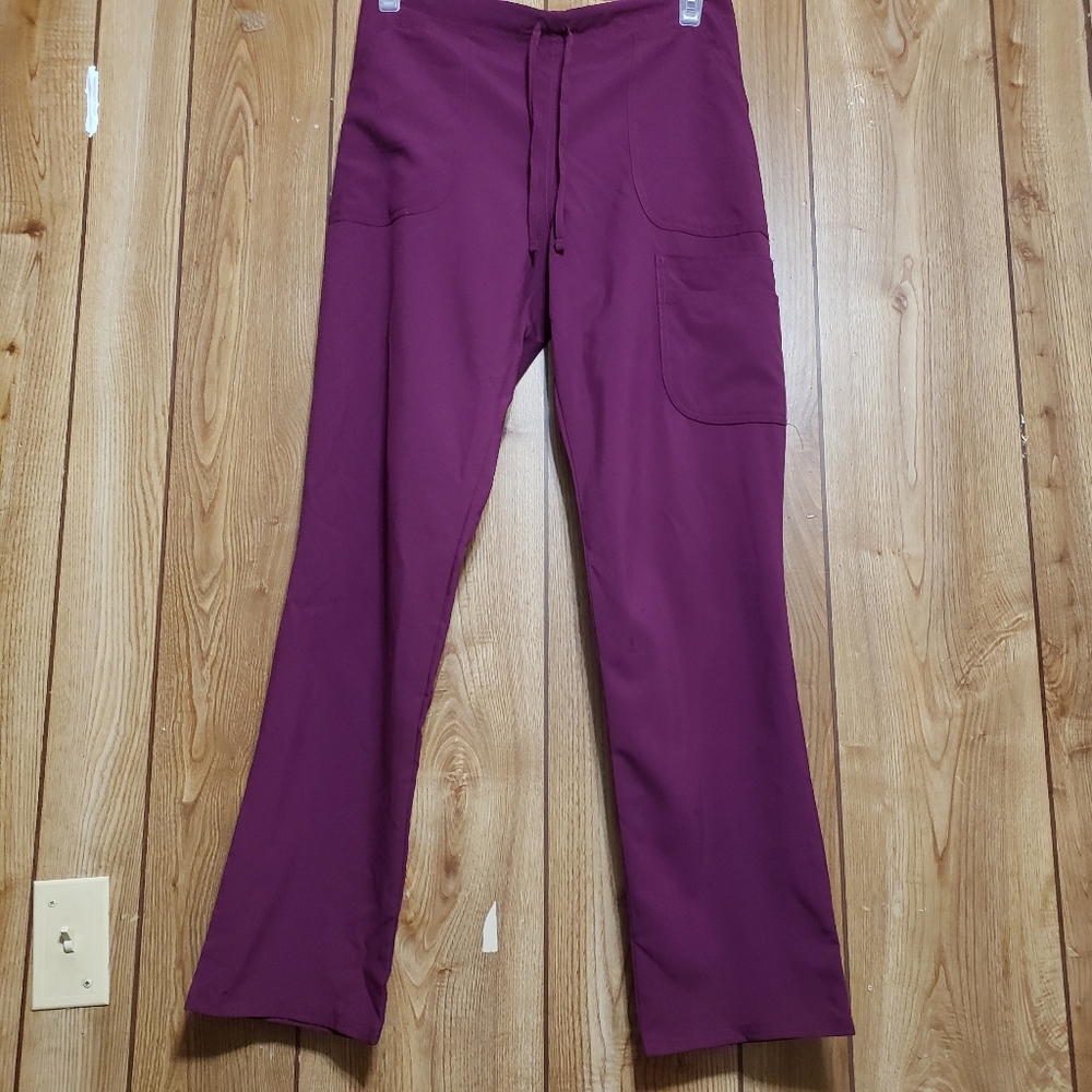 Scrubstar  Purple Women's Core Small Essentials Drawstring Scrub Pants
